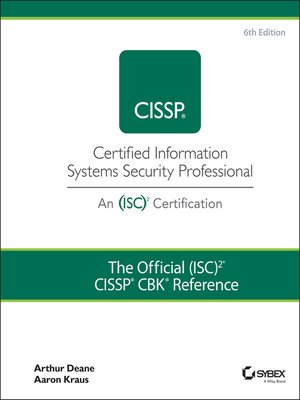 The Official (ISC)2 CISSP CBK Reference - ebook